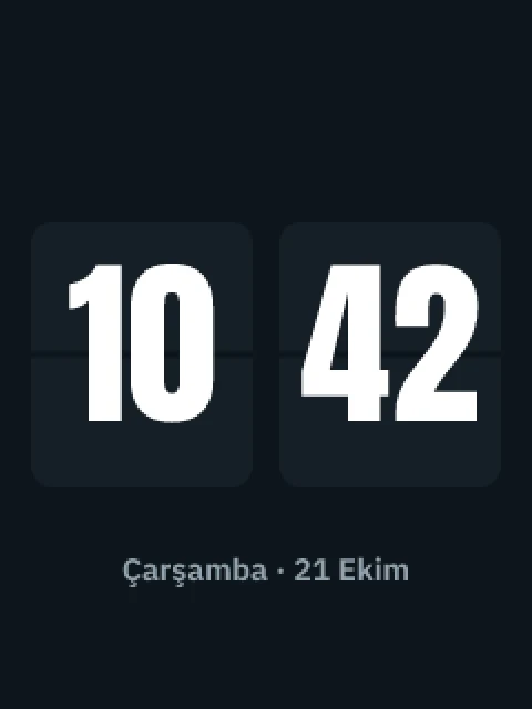 flip saat yüzü